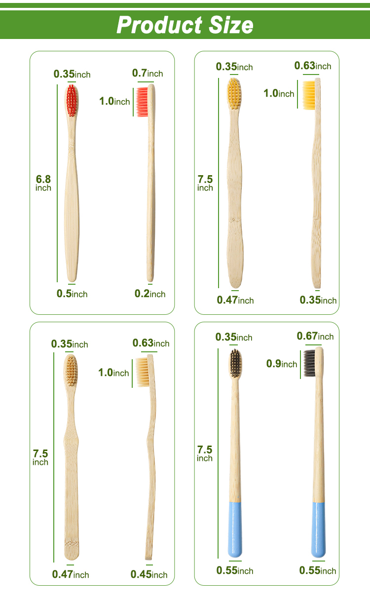 Disposable Bamboo Toothbrush