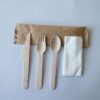 Disposable Wooden Tableware for Catering Services
