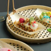 Eco-Friendly Wooden Food Boats