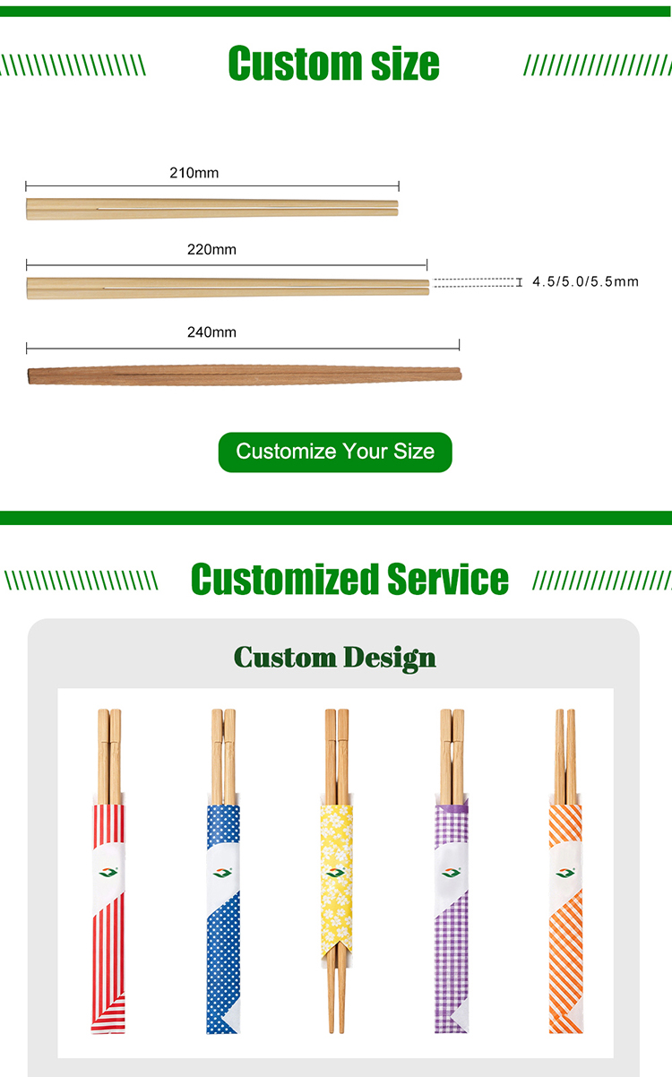Food Grade Bamboo Chopsticks