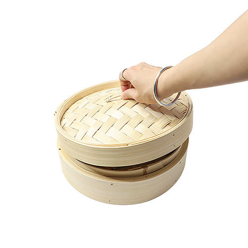 Traditional Bamboo Steamer Basket