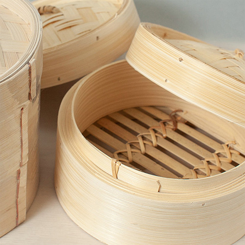 Traditional Bamboo Steamer Basket
