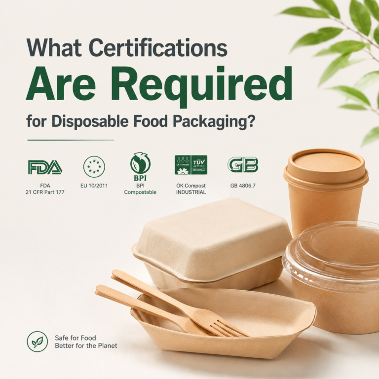 What Certifications Are Required for Disposable Food Packaging
