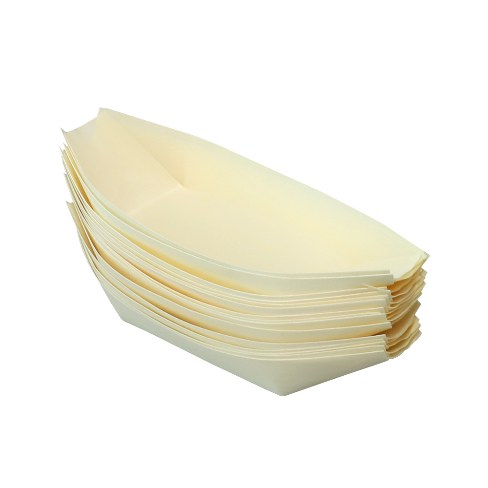 Wooden Boats for Appetizers