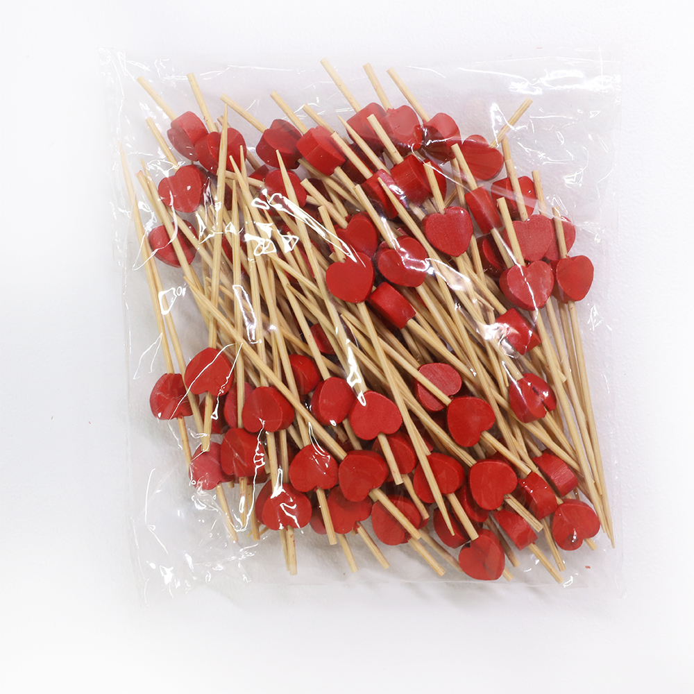 Bamboo Cocktail Picks For Fruit