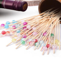 Bamboo Cocktail Picks Manufacturer