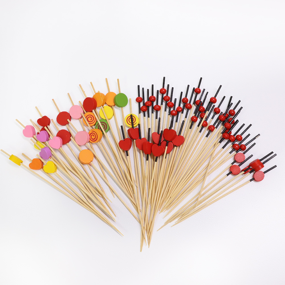 Bamboo Cocktail Picks Wholesale