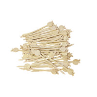 Bamboo Cocktail Picks With Knot