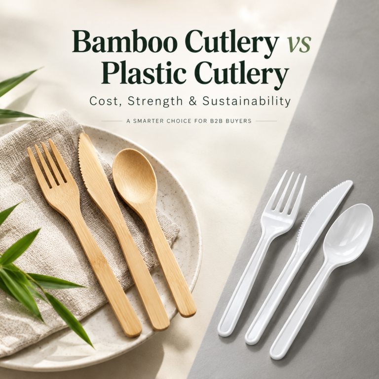Bamboo Cutlery vs Plastic Cutlery Cost, Strength and Sustainability