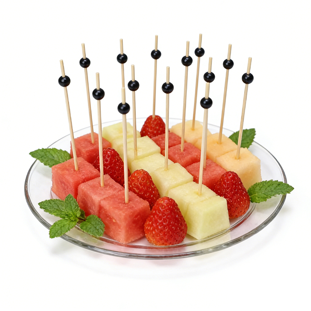Bamboo Decorative Picks for Food Presentation