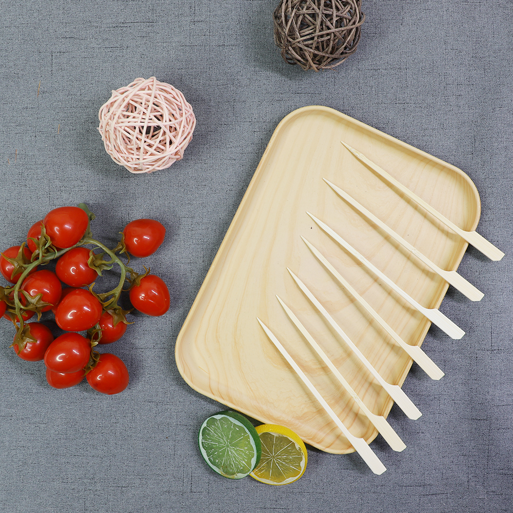 Bamboo Skewers for BBQ and Grilling