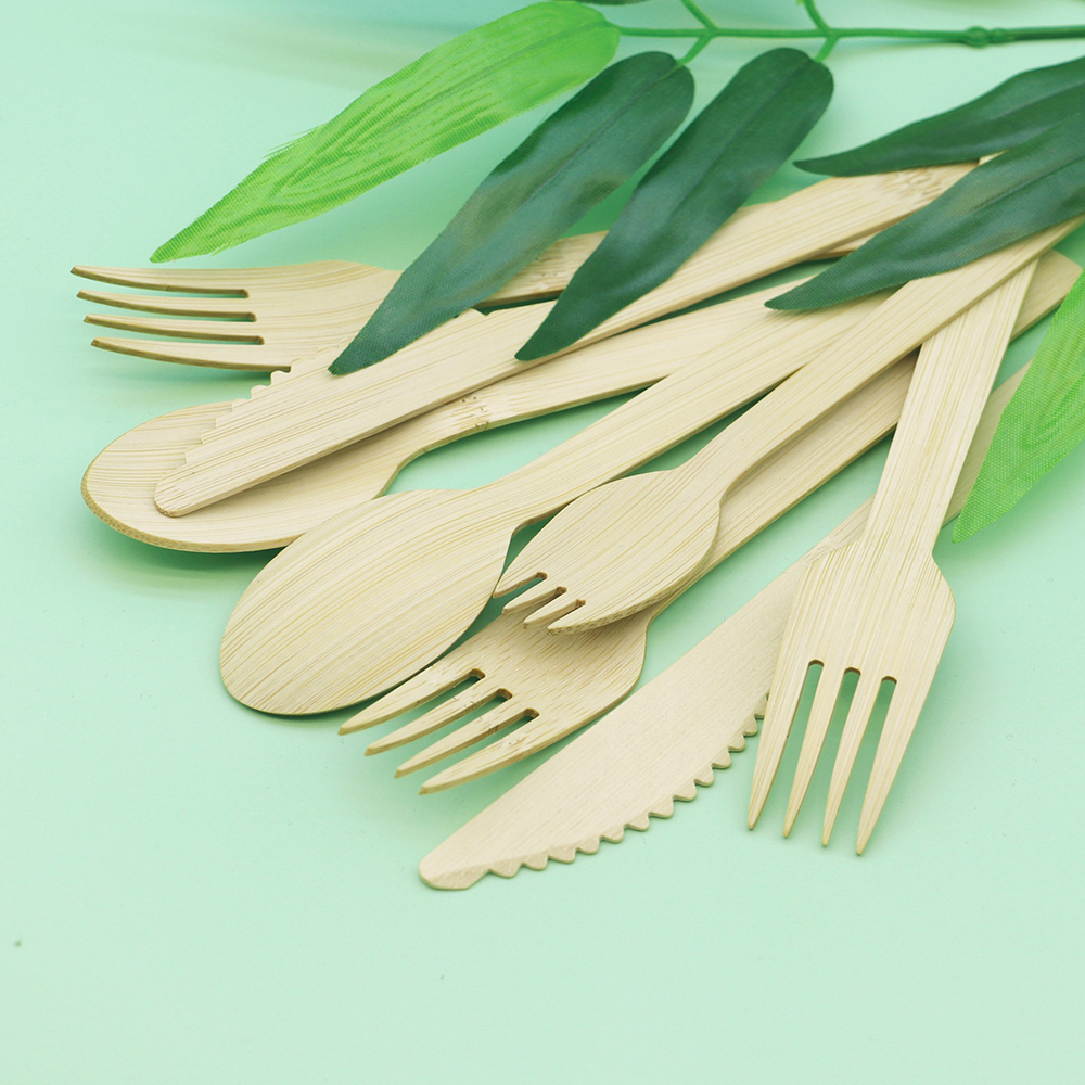 Biodegradable Bamboo Cutlery