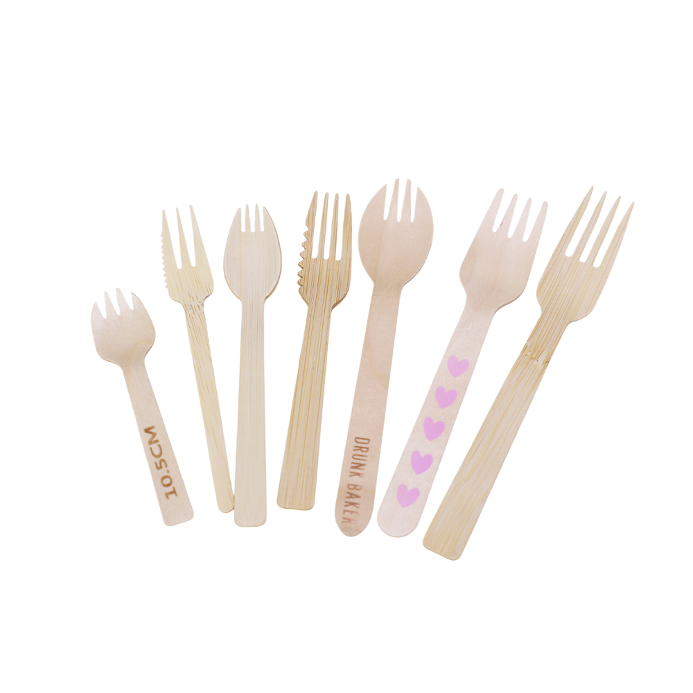 Disposable Bamboo Cutlery Sets for Takeaway