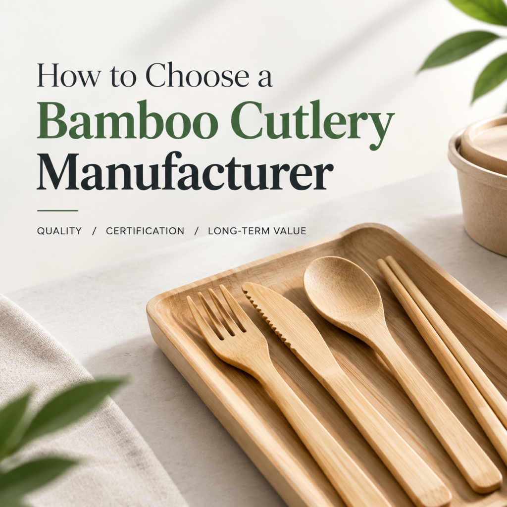 How to Choose a Bamboo Cutlery Manufacturer