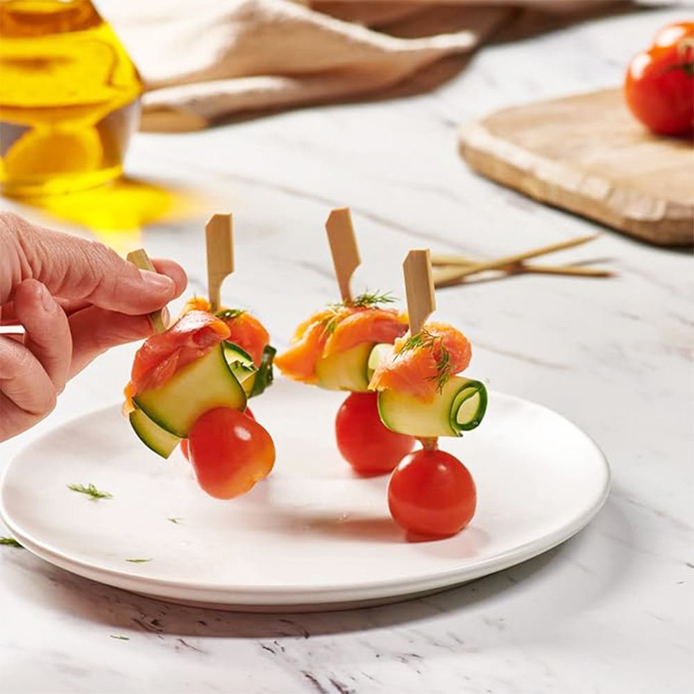 Natural Bamboo BBQ Skewers Factory
