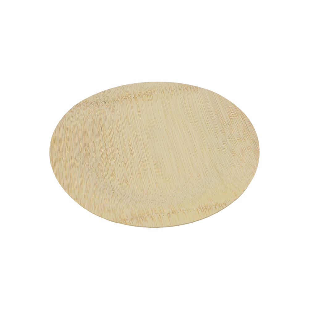 Round Bamboo Plates
