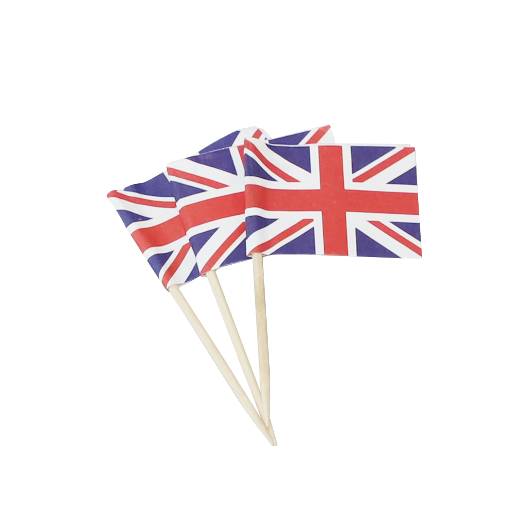 Wooden Flag Picks for Appetizers