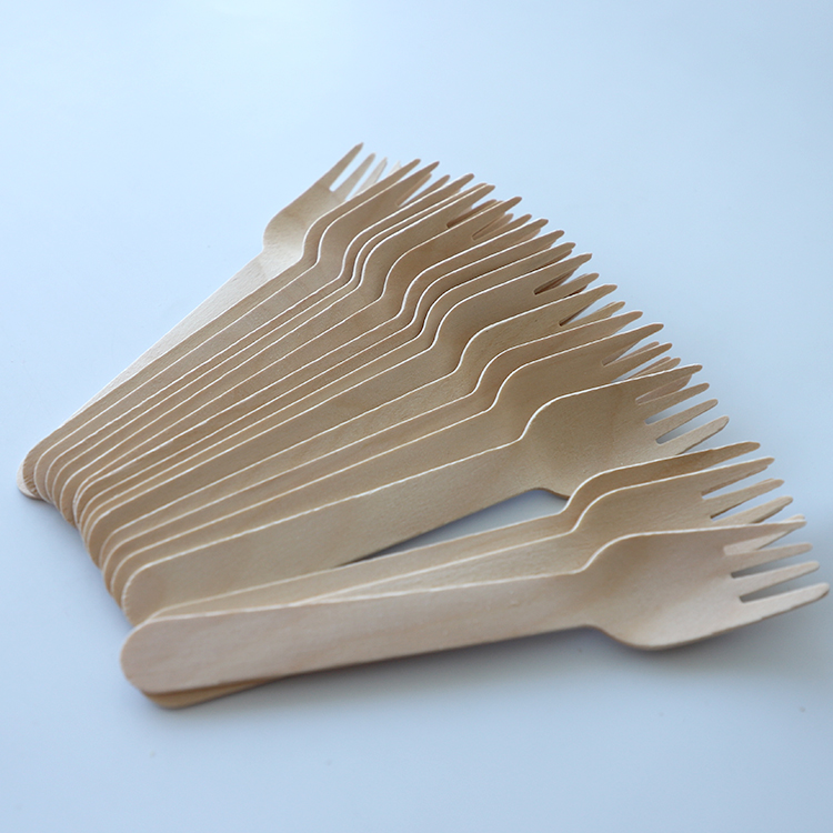 Wooden Sporks for Takeaway Food