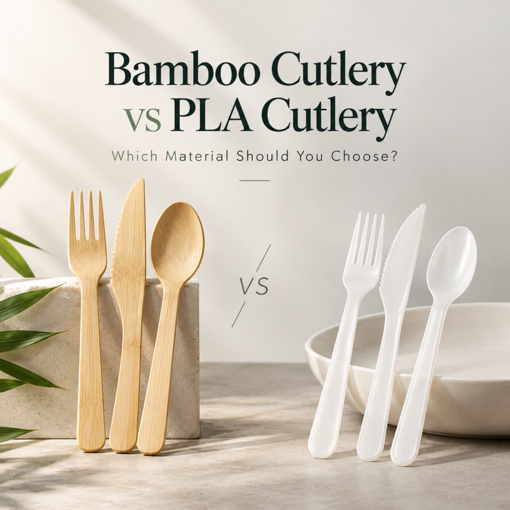 Bamboo Cutlery vs PLA Cutlery Which Material Should You Choose