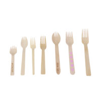 Disposable Bamboo Forks for Takeaway